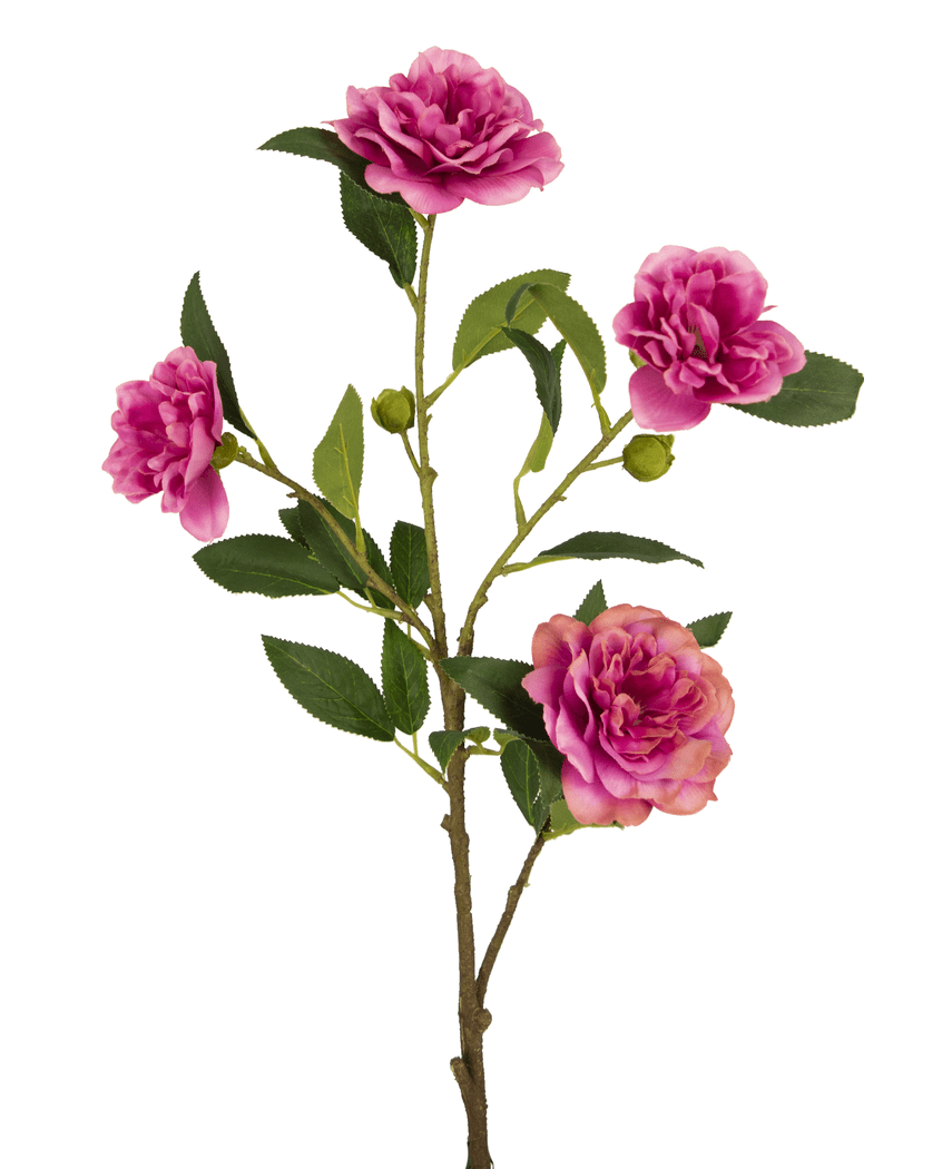 Künstliche Blume Cammellia 80 cm rosa