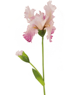 Künstliche Blume Iris 80 cm rosa