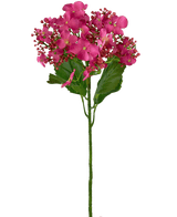 Künstliche Blume Schmetterlingshortensie 70 cm rosa