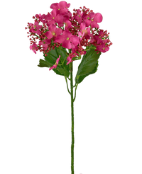 Künstliche Blume Schmetterlingshortensie 70 cm rosa