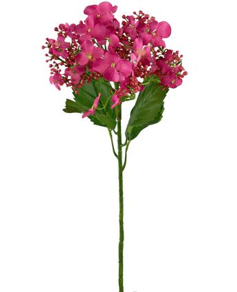 Künstliche Blume Schmetterlingshortensie 70 cm rosa