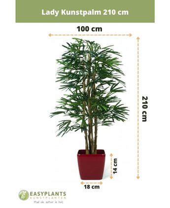 Künstliche Palme Dame 210 cm