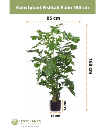 Künstliche Pflanze Fischschwanzpalme 160 cm