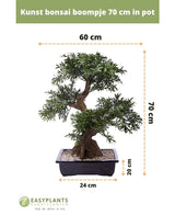 Künstlicher Bonsaibaum 70 cm im Topf