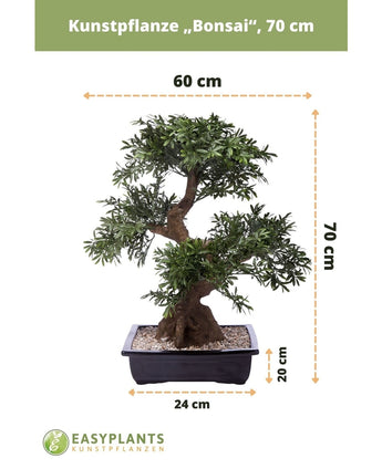 Künstlicher Bonsaibaum 70 cm im Topf